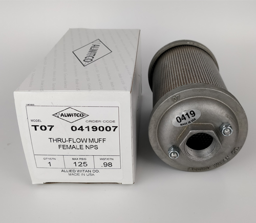 美國(guó)ALWITCO消音器 T07-0419007
